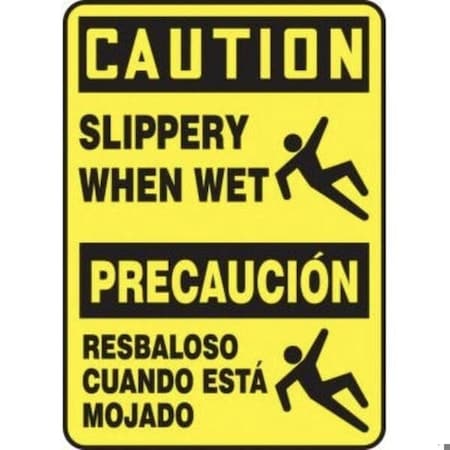 Accuform Caution Sign, SBMSTF674XV SBMSTF674XV